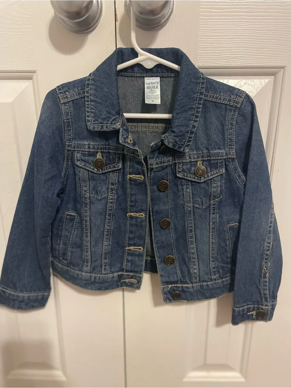 Carter's Medium Blue Denim Jacket for Kids
